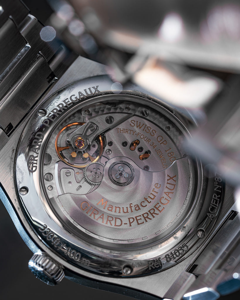 GIRARD PERREGAUX LAUREATO PERPETUAL CALENDAR case back