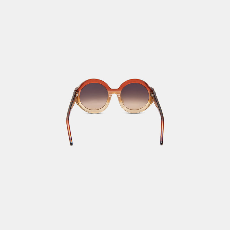 INZ1/01 ZOOM IN - BROWN SUNGLASSES REAR
