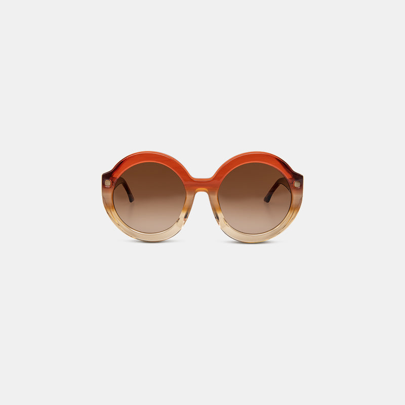 INZ1/01 ZOOM IN - BROWN SUNGLASSES