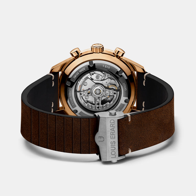 LaSportive LimitedEdition Bronze GreenBlack Dial Back